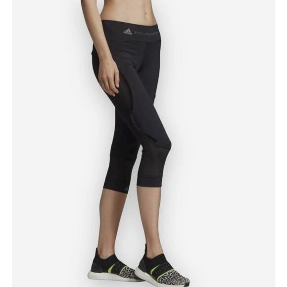 Adidas by Stella McCartney Size XS Performance 3/4 Leggings - Picture 2 of 16